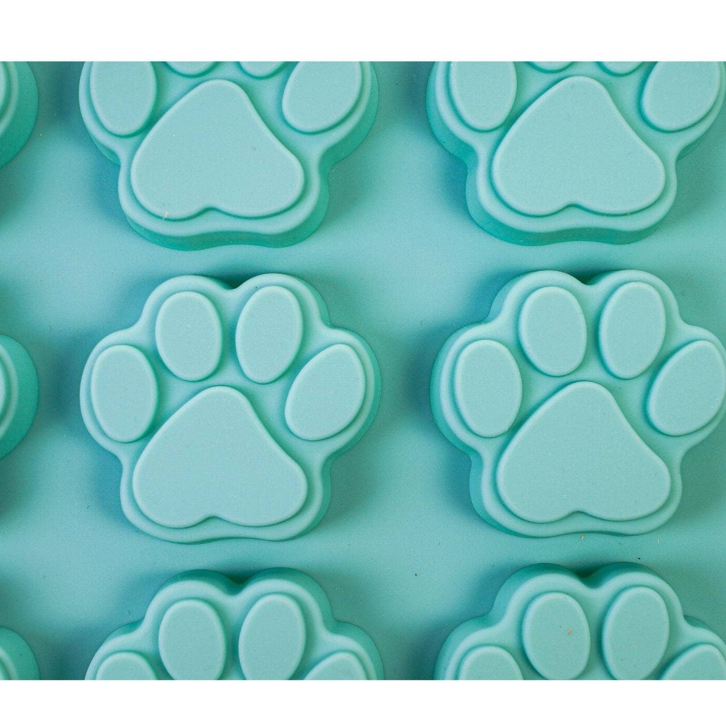 Jojo Modern Pets - Paw Print 3 in 1 Silicone Baking Treat Tray  Image
