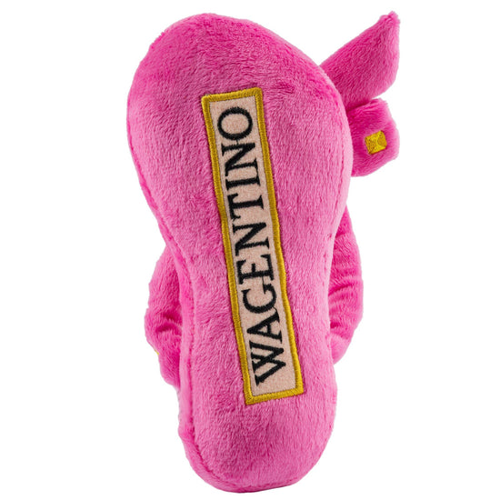 Haute Diggity Dog - Wagentino Sandal Squeaker Dog Toy  Image