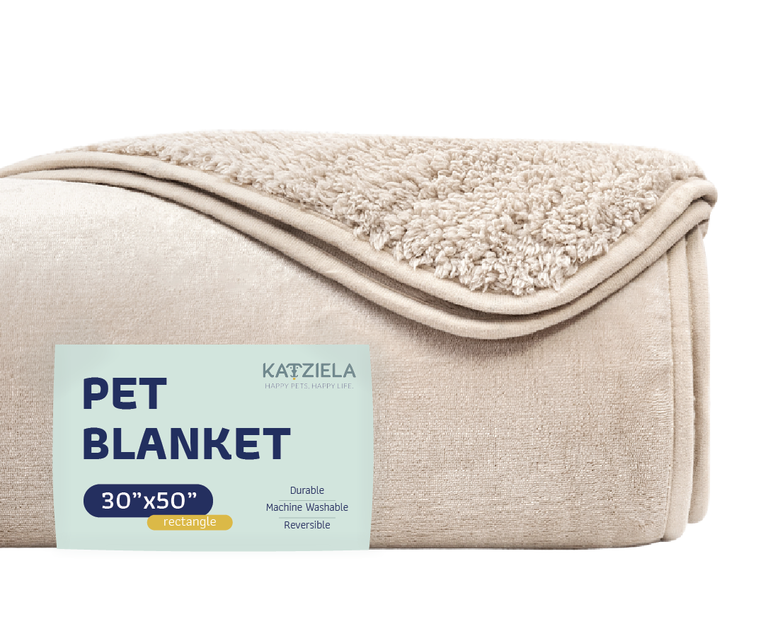 Katziela - Premium Waterproof Sherpa Soft Throw Blanket's For Dog & Cat  Image