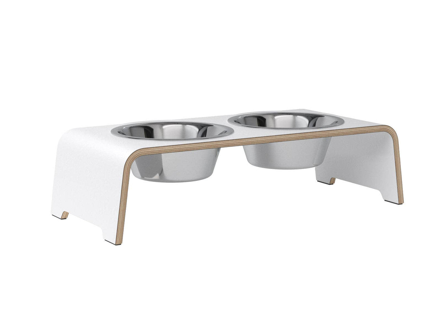 DogBar® Raised Double Diner White Image