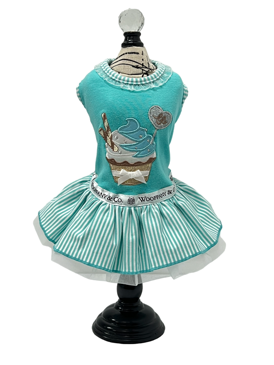 Luna Blue Wooffany & Co. Ice Cream Dress  Image