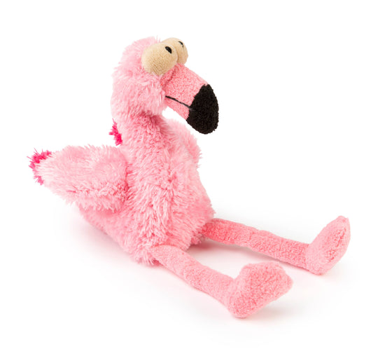 FuzzYard Dog Toy Little Flo the Flamingo Small  Image