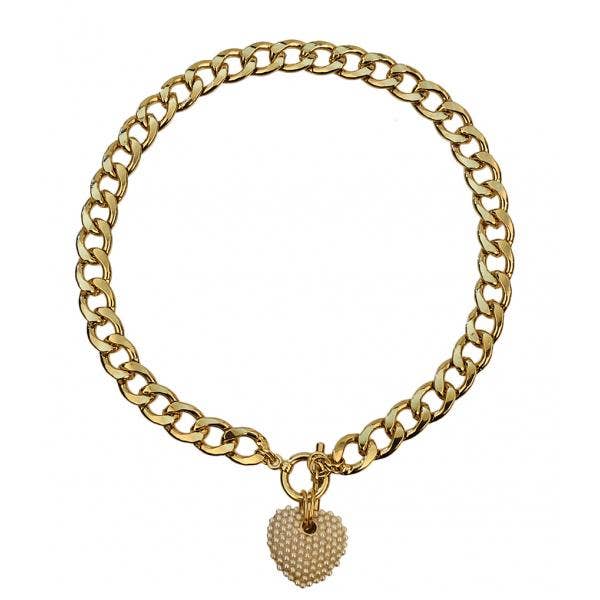 Bark Fifth Avenue - Heart Toggle Necklace  Image