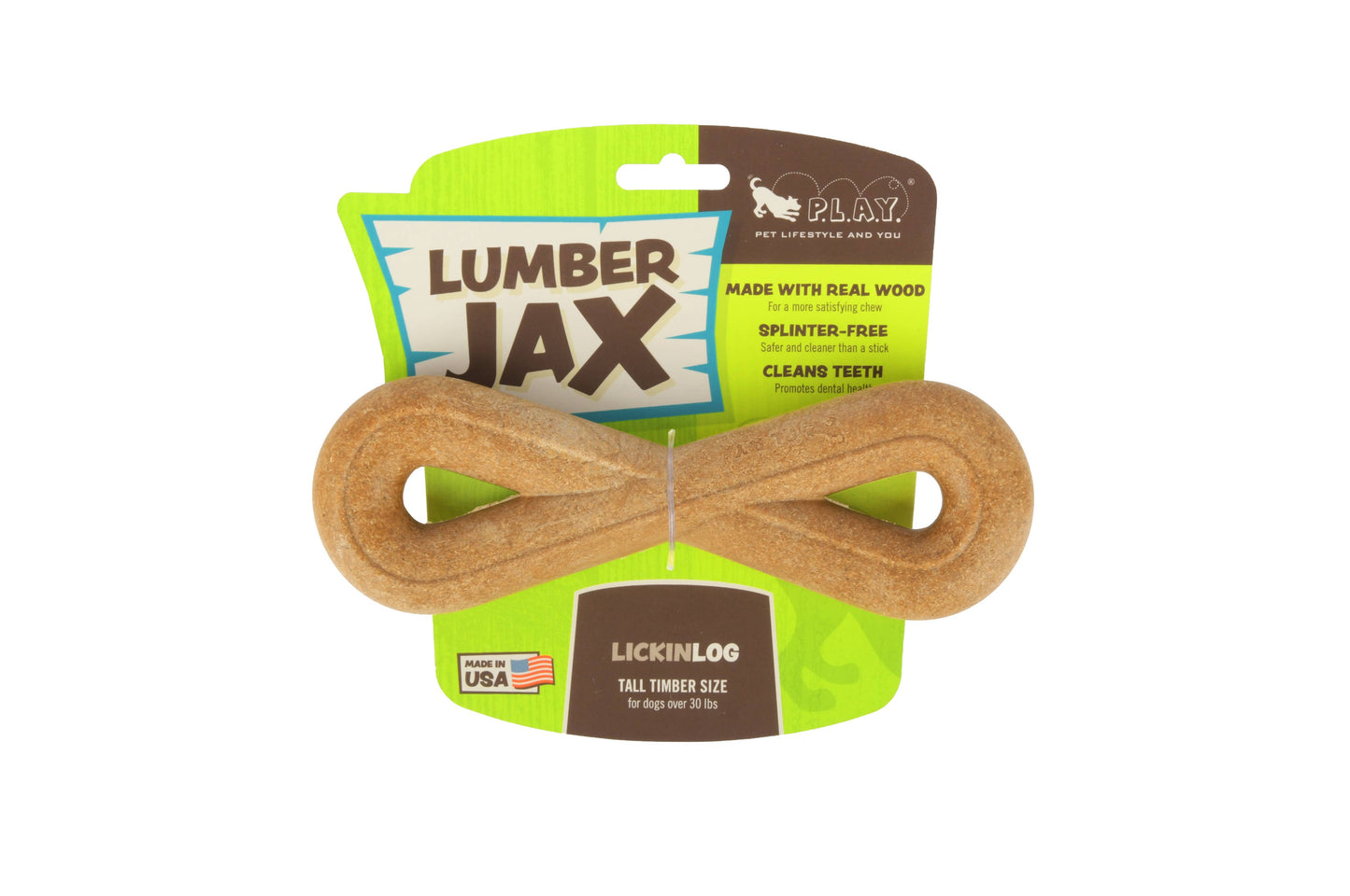 P.L.A.Y. Pet Lifestyle and You - ZoomieRex LumberJax Toy Large Image