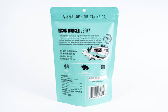 Winnie Lou - The Canine Co. - Bison Burger Jerky  Image