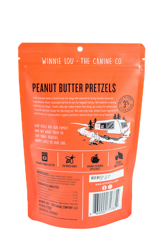 Winnie Lou - The Canine Co. - Peanut Butter Pretzels  Image