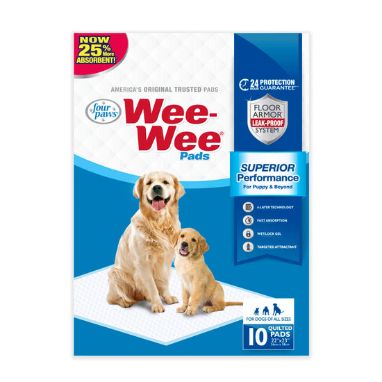 Wee-Wee Superior Performance Pee Pads for Dogs  Image