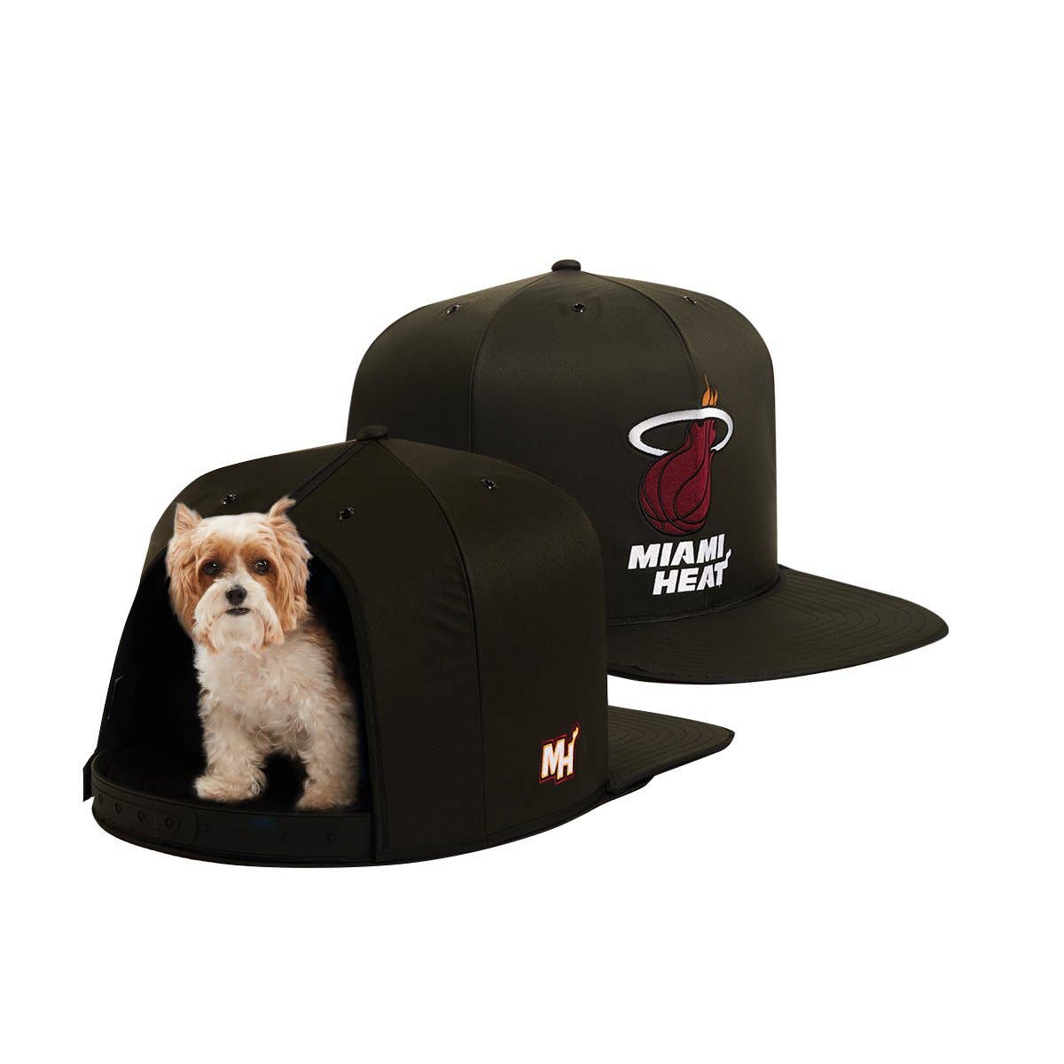 Miami Heat Nap Cap Premium Dog Bed  Image