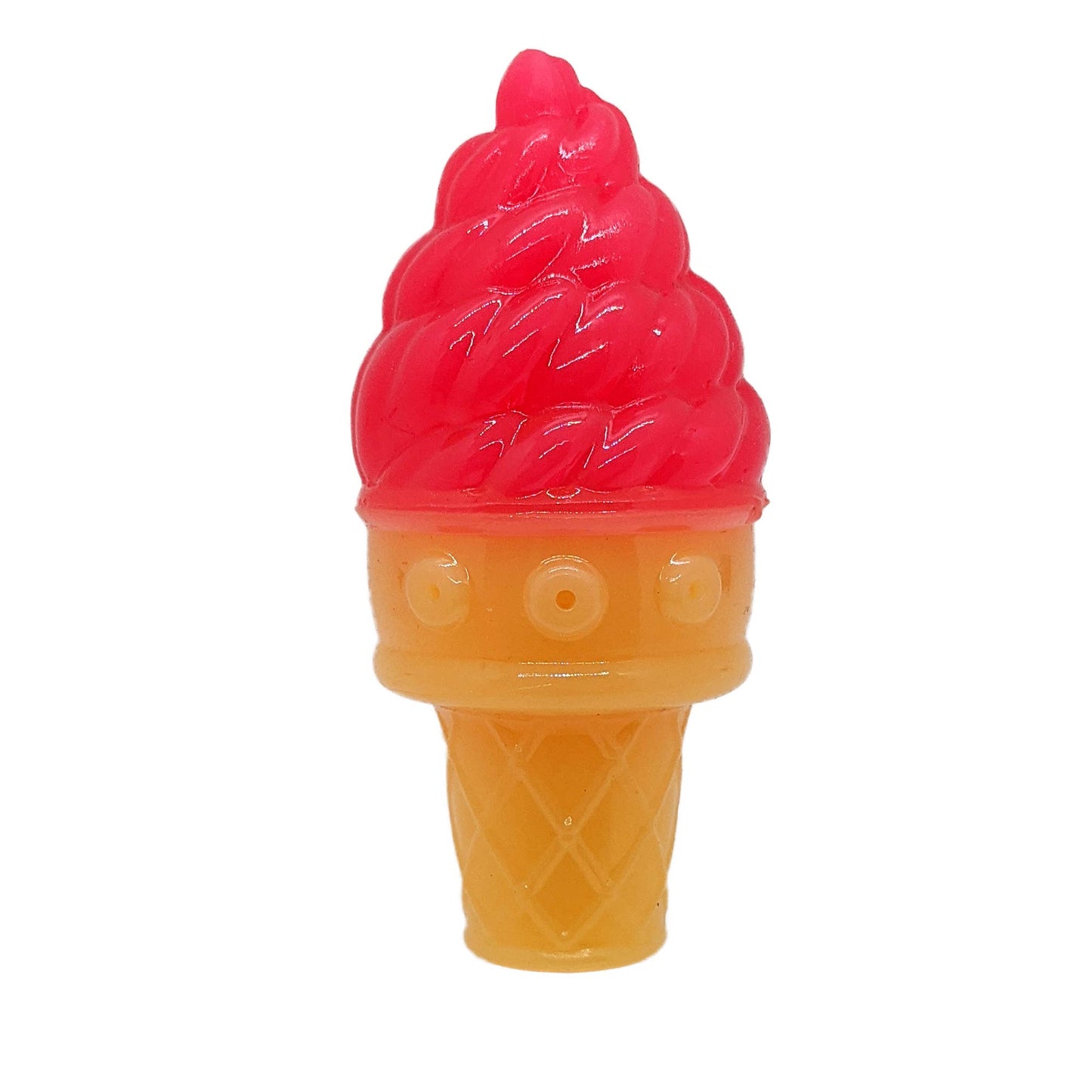 Recyclable and Freezable Ice Cream Cone Chew Toy Small Image