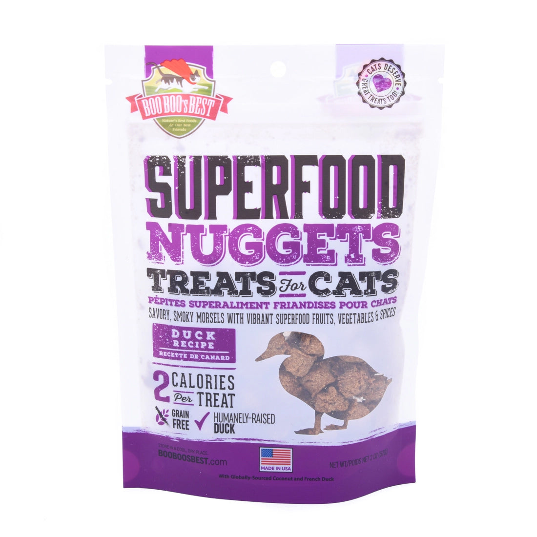 Boo Boo's Best SuperFood Nuggets Cat Treats  Image