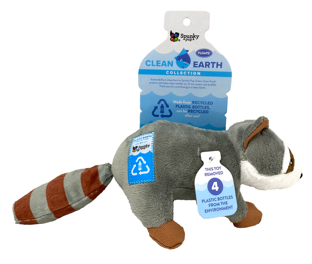Clean Earth Animal Toys Raccoon Image