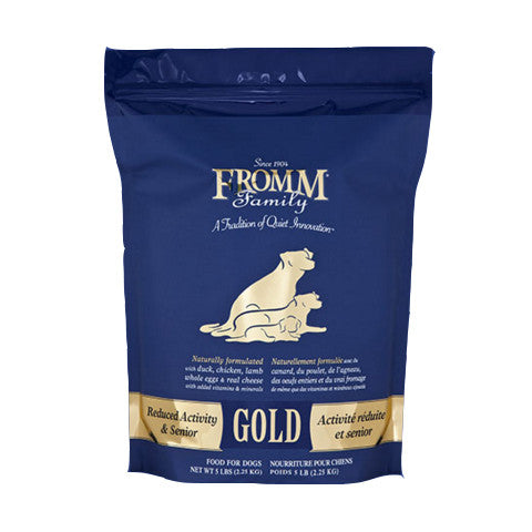 Fromm Gold Reduced Activity & Senior Dry Dog Food  Image