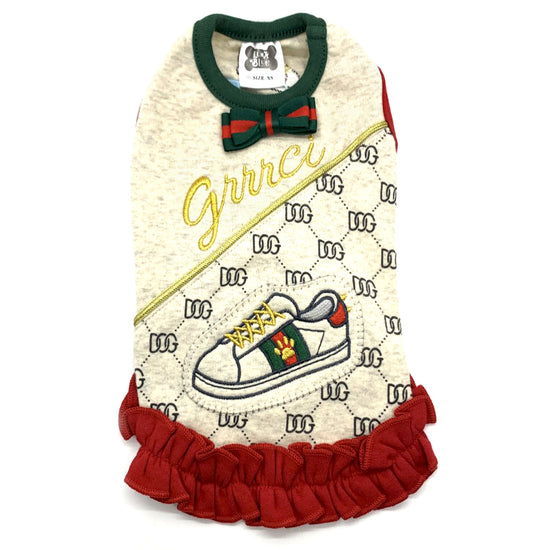 Grrrci Sneaker Ruffled Dress  Image
