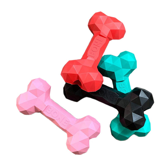 GUUD Natural Rubber Geometric Bone Toys  Image