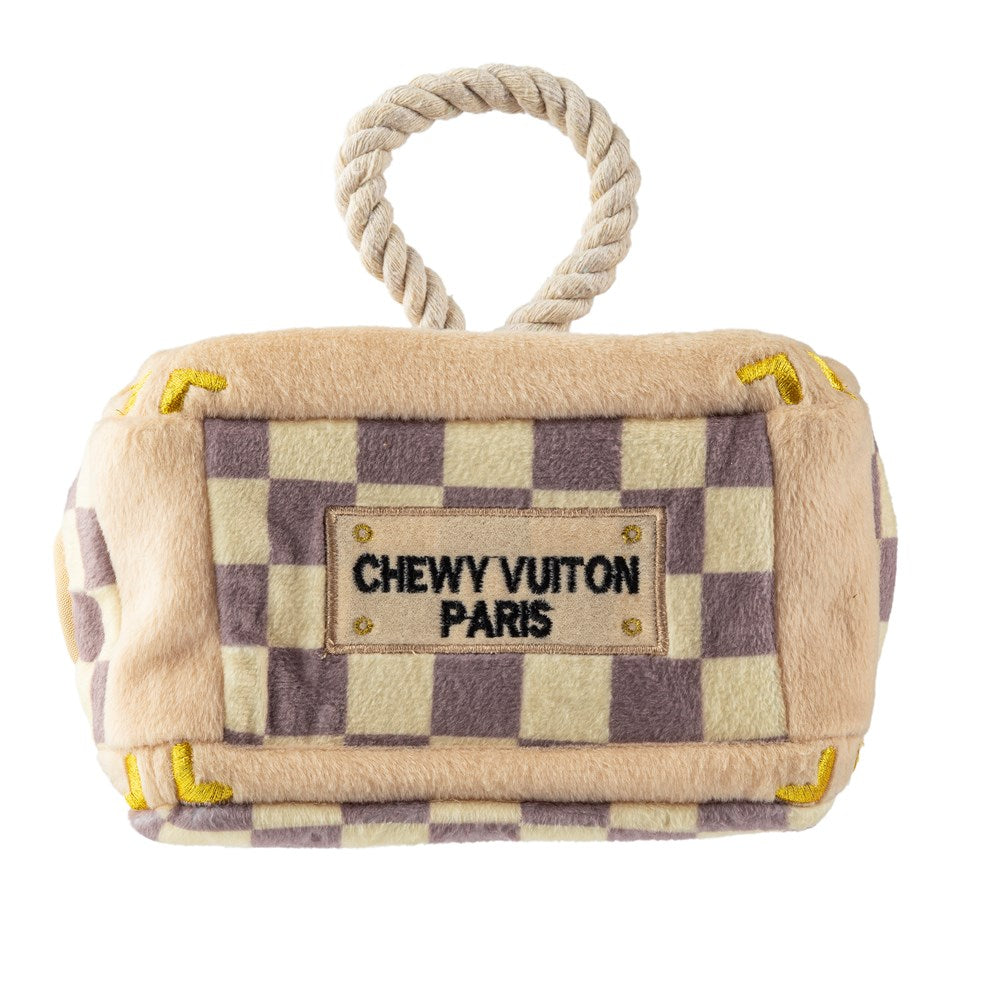 Chewy Vuiton Activity Trunk Toys Checkered Image
