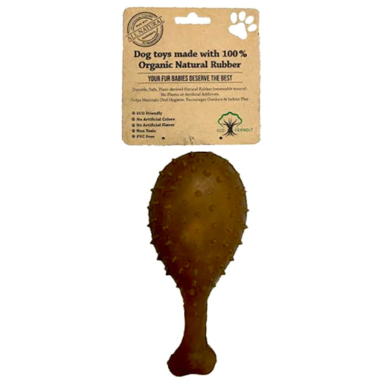Indipets Natural Rubber Studded Drumstick Toys  Image