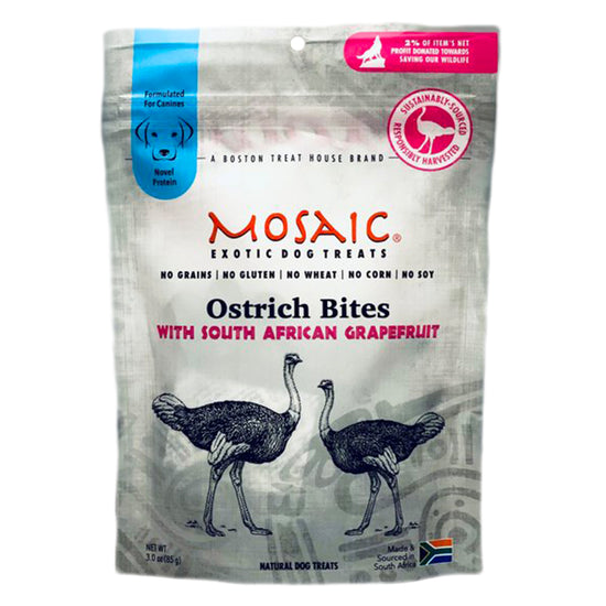 Mosaic Grapefruit Infused South African Ostrich Bites Treats  Image