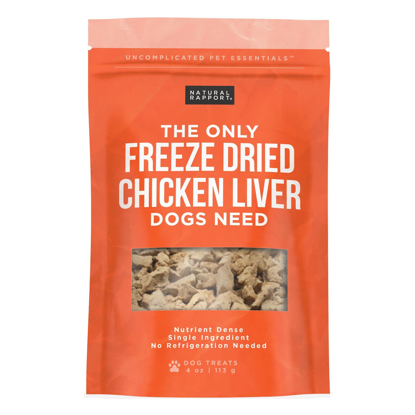 The Only Freeze Dried Chicken Liver Dogs Need Treats  Image