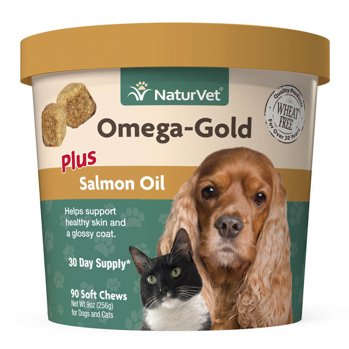 NaturVet Omega Gold Supplement Chews  Image
