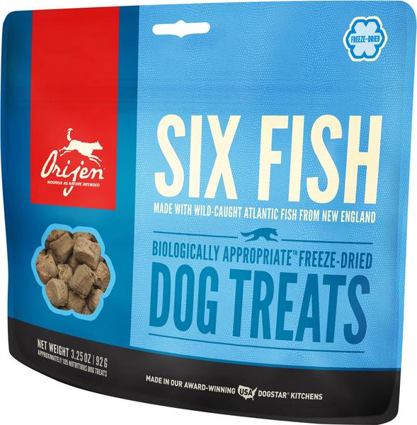 Orijen Freeze Dried Dog Treats Six Fish Image
