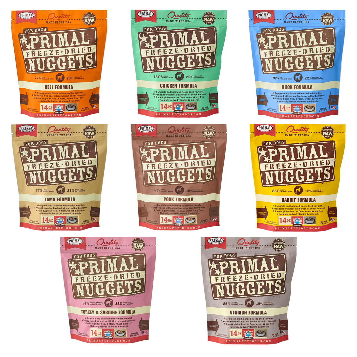 Primal Freeze-Dried Canine Nuggets  Image