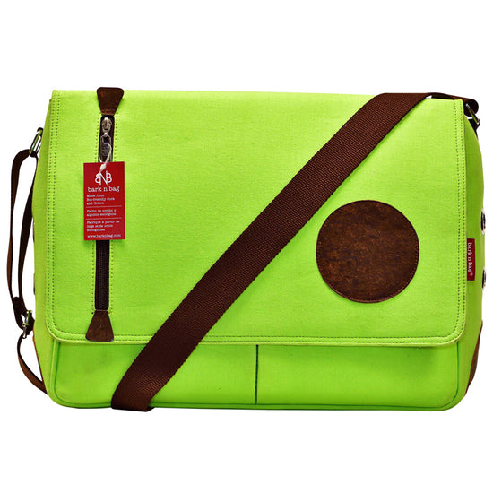 Cork Messenger Bag Green Image
