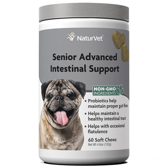 NaturVet Senior Advanced Intestinal Support Supplement  Image