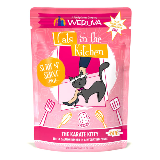 Weruva Cats in the Kitchen Slide n' Serve Paté Pouched Food  Image