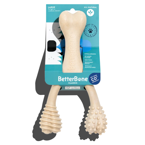 BetterBone - BetterBone CLASSIC All Natural, Eco, Safe on teeth Chew Toy Smal (dogs unde 25 lbs) Image