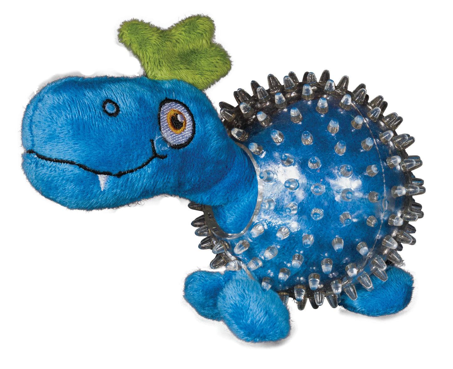 Spunky Pup - Dino in Clear Spiky Ball  Image