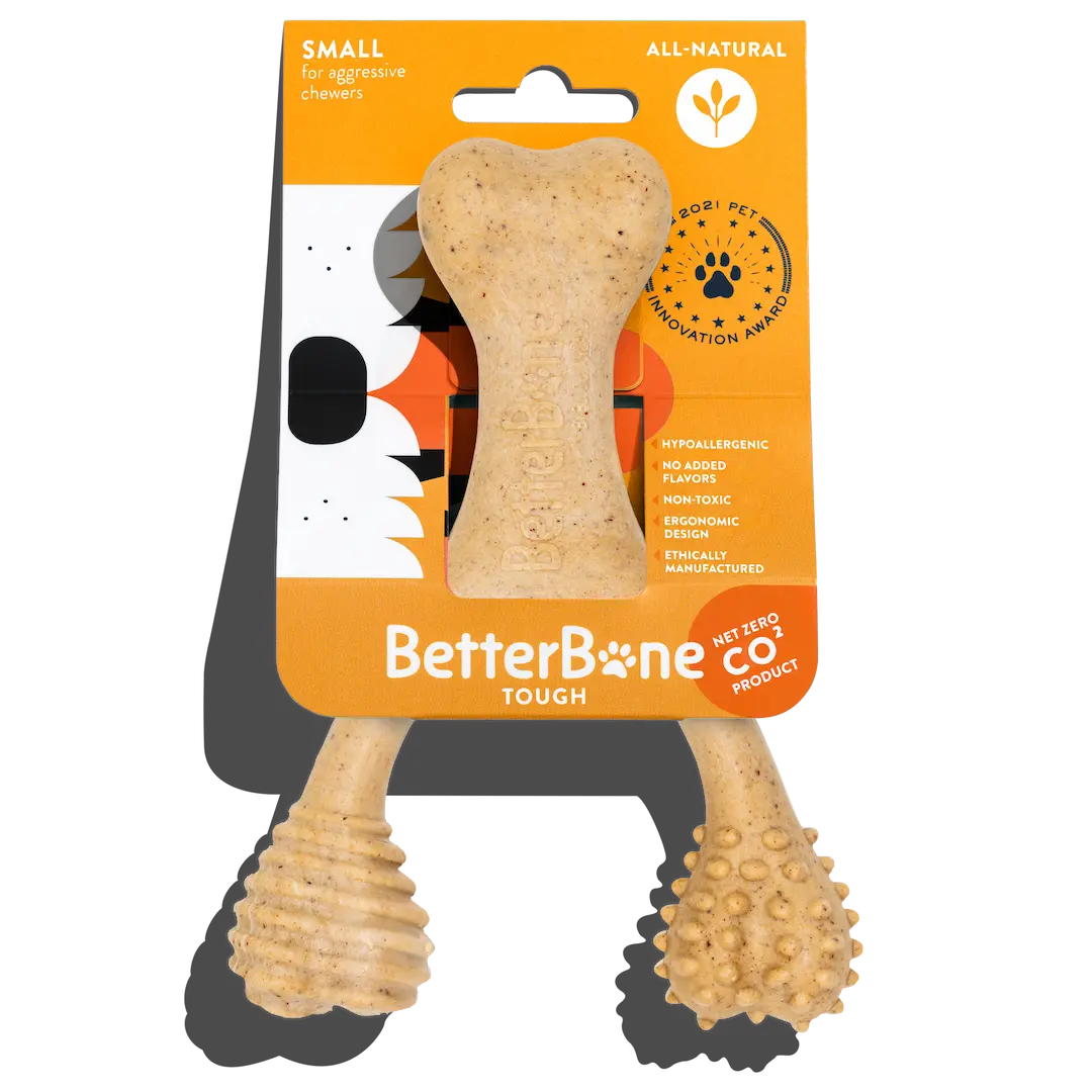 BetterBone - BetterBone TOUGH — DURABLE All-Natural Sustainable Chew Toy Small (dogs under 25 lbs) Image