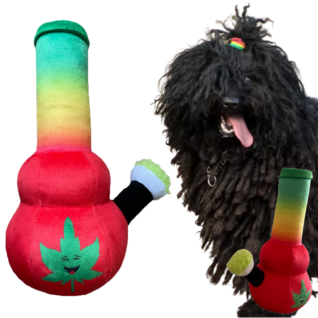 Bo the Pipe 420 Dog Toy  Image