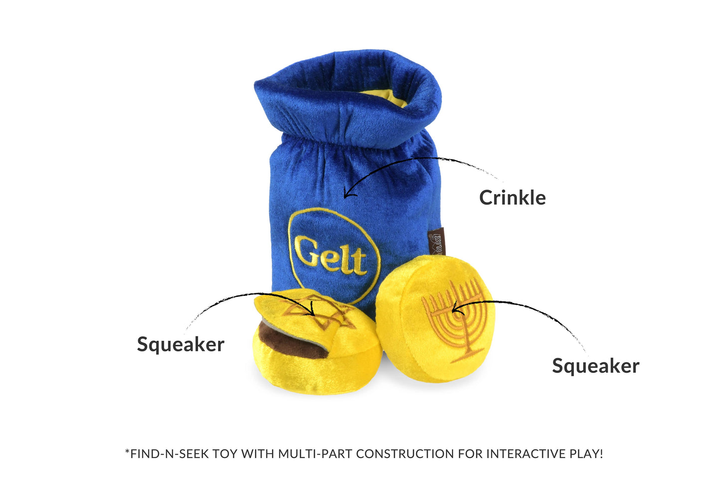 P.L.A.Y. Pet Lifestyle and You - Paw-nukkah Gelt-y Treats Image