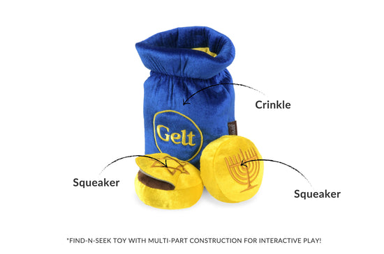 P.L.A.Y. Pet Lifestyle and You - Paw-nukkah Gelt-y Treats Image