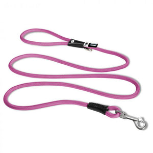 
            
                Load image into Gallery viewer, Curli Stretch Comfort Leash Fuchsia Small Thin 6 Ft Image
            
        