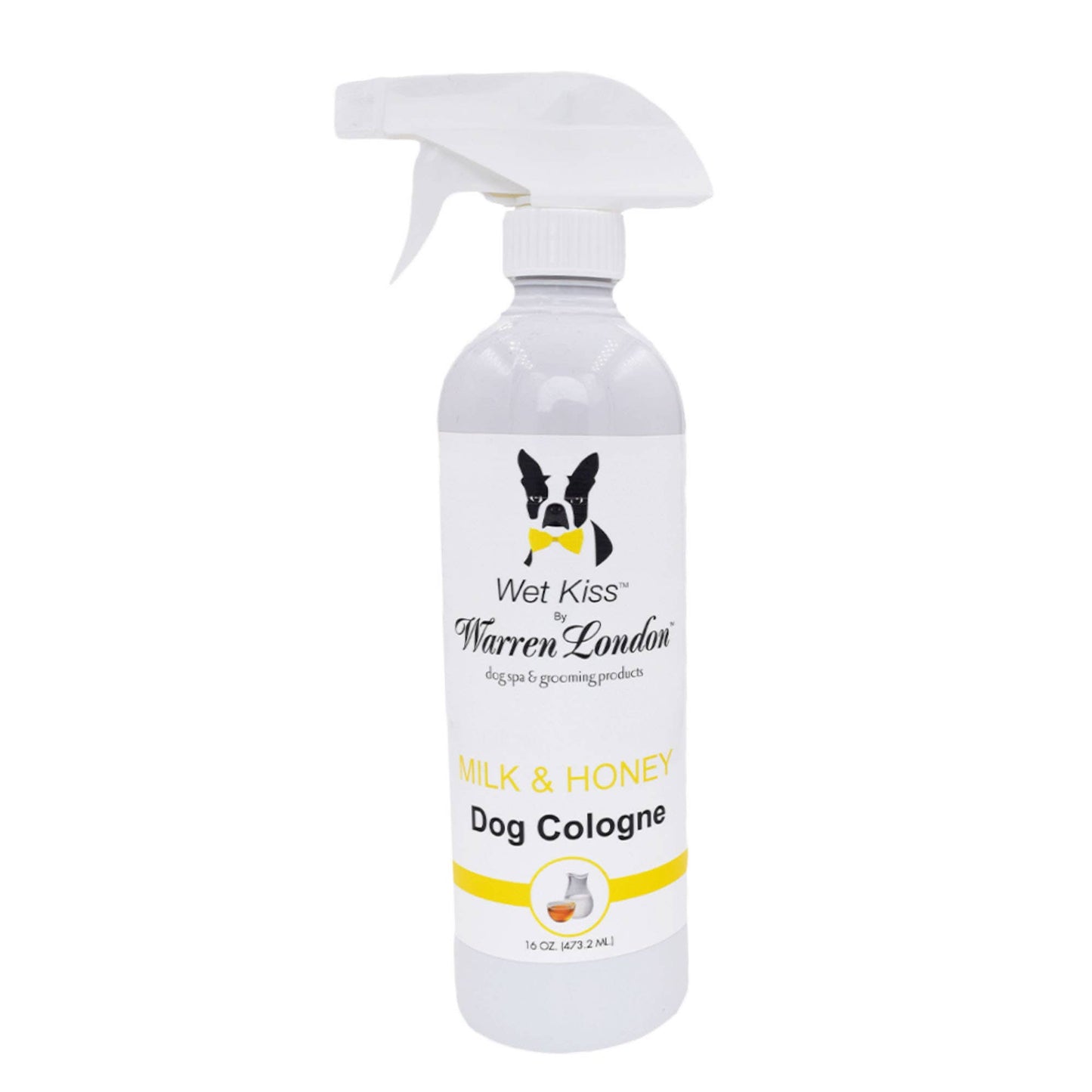 Warren London Dog Products - Wet Kiss Dog Cologne - 16 oz Milk & Honey Image