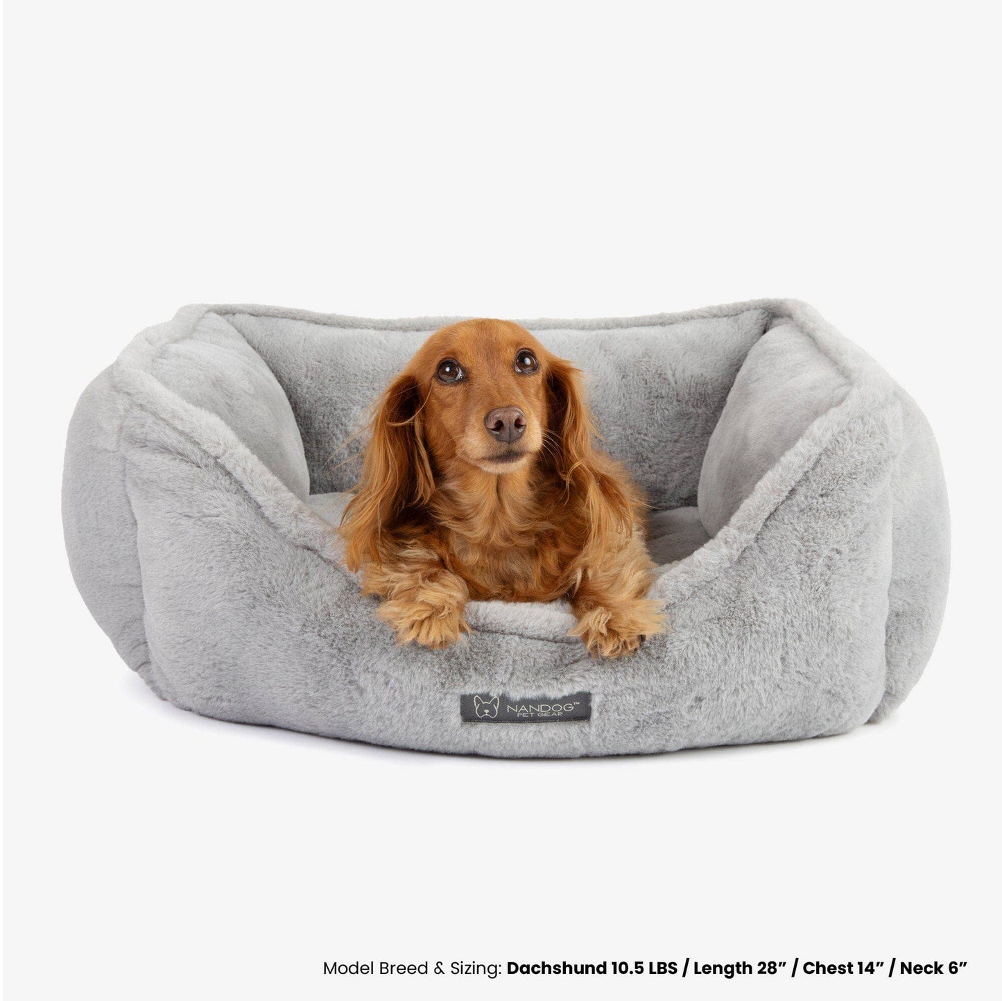 Nandog Pet Gear - The Super Cloud Bed in Pearl River Grey Image