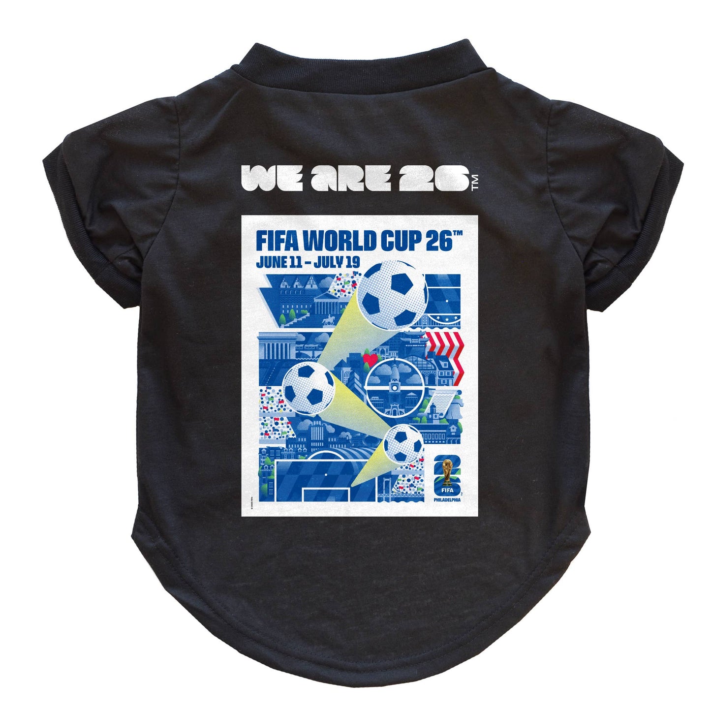 Little Earth Productions - 2026 FIFA World Cup Host City Pet T-Shirt Image