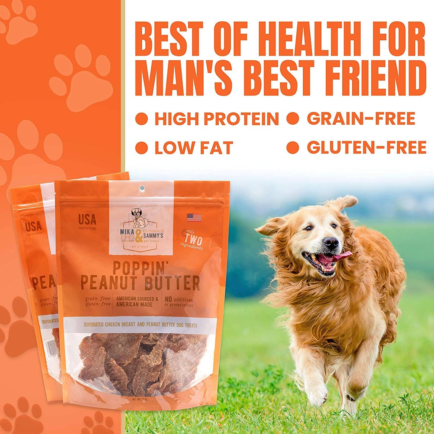 Mika and Sammy's Gourmet Pet Treats - Poppin’ Peanut Butter Image