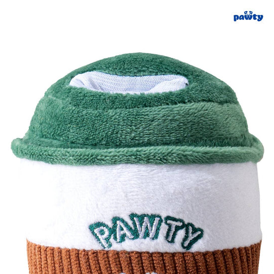 PAWTY Dog Toys - Coffee Cup Image