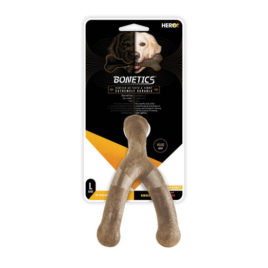 Caitec Inc - Hero Bonetics™ Wishbone Dog Chew Toy Large Image
