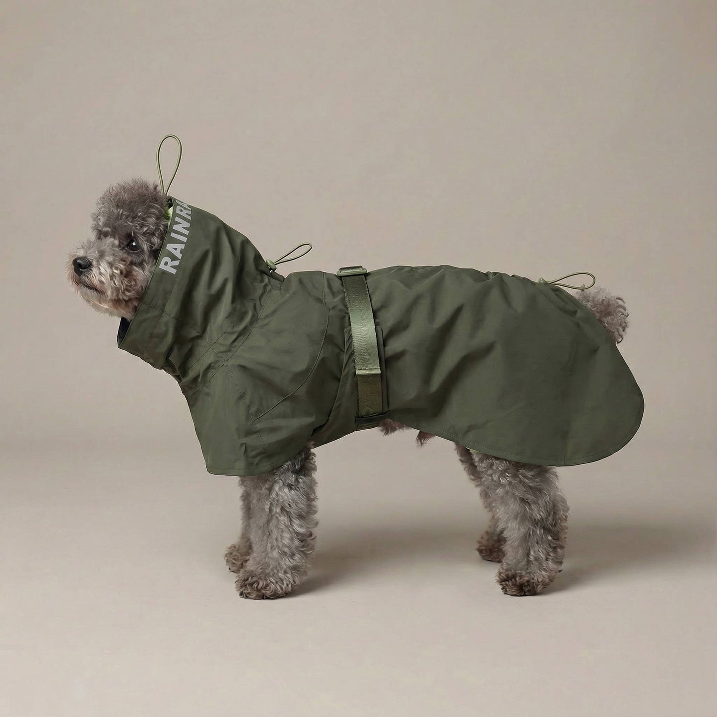 Pups & Bubs - Lumi Raincoat Pine Image