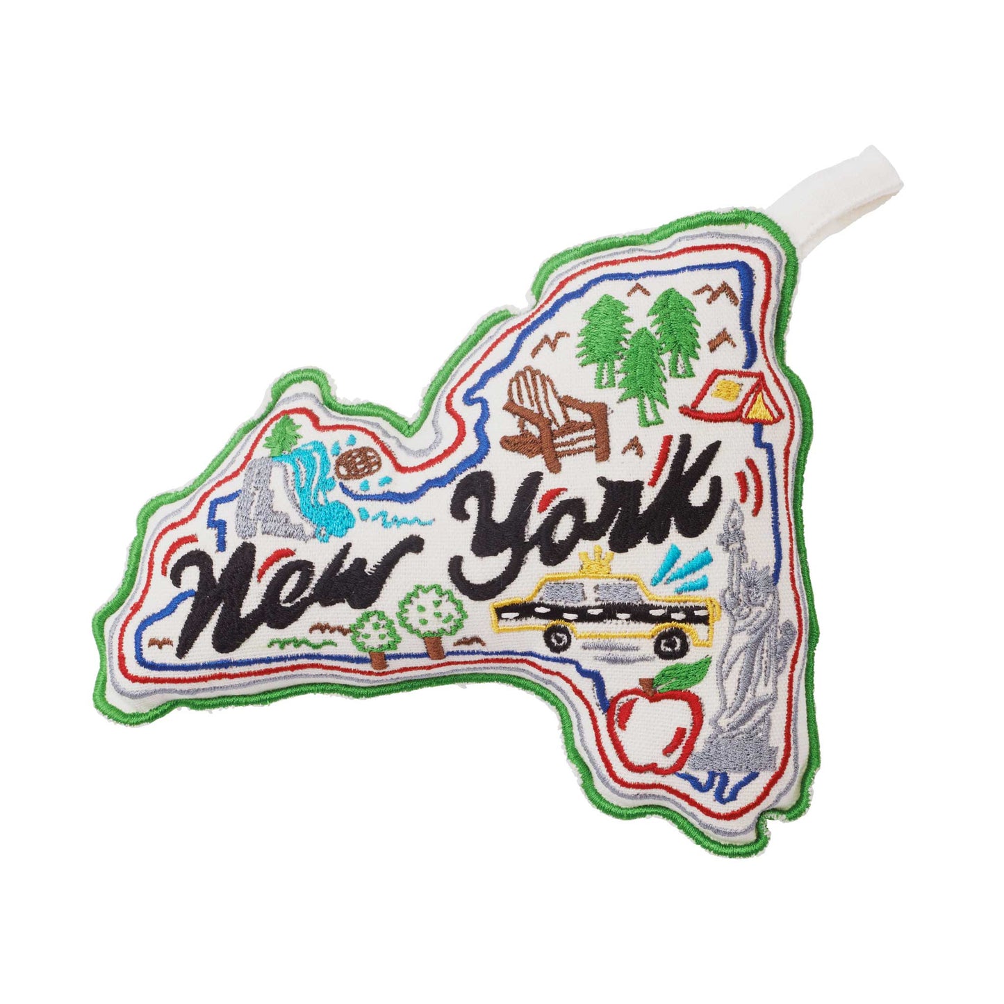 Speckle and Spot by Ore’ Originals - Wish You Were Here Dog Toy | New York Image