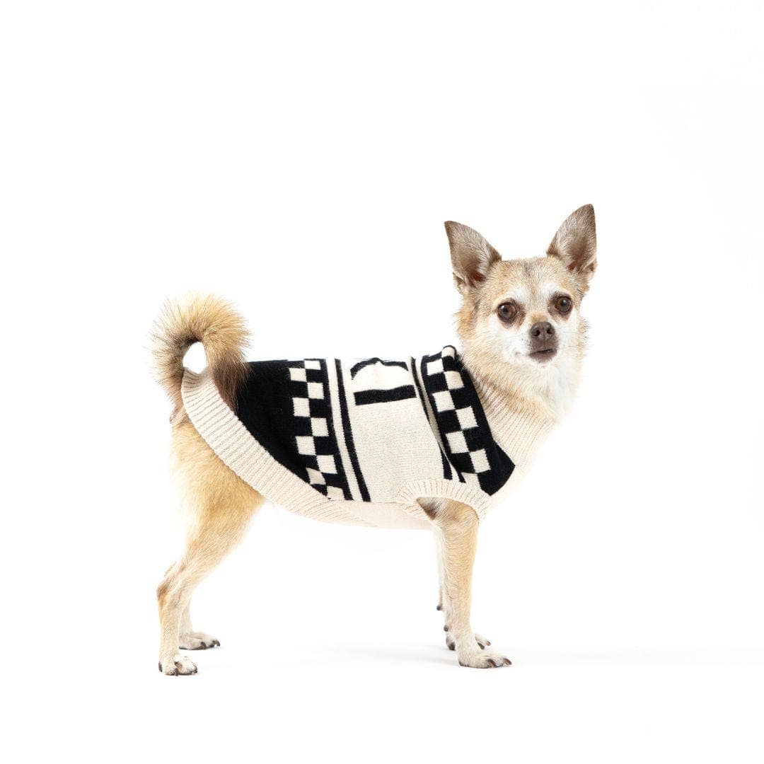 fabdog - Fab Ski Mini Check Sweater Image