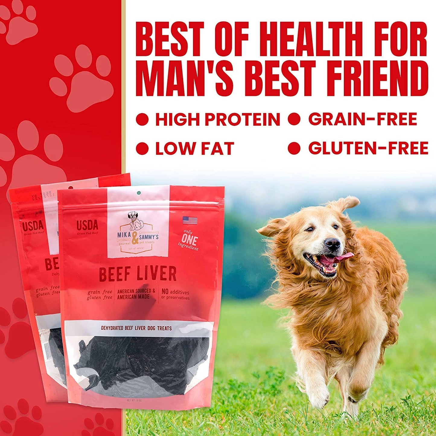 Mika and Sammy's Gourmet Pet Treats - Blazin' Beef aka Beef Liver Image