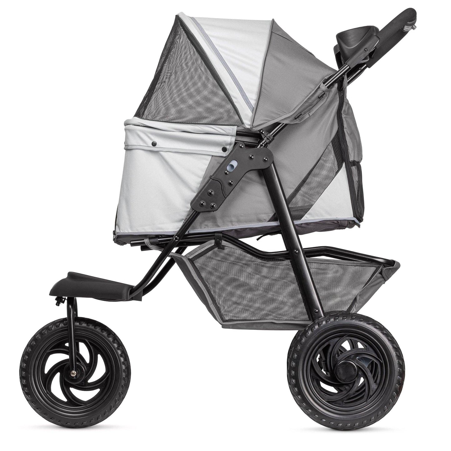 Dogline - TrailRunner Pet Stroller with 12" Mixed Terrain Rubber Tires Image