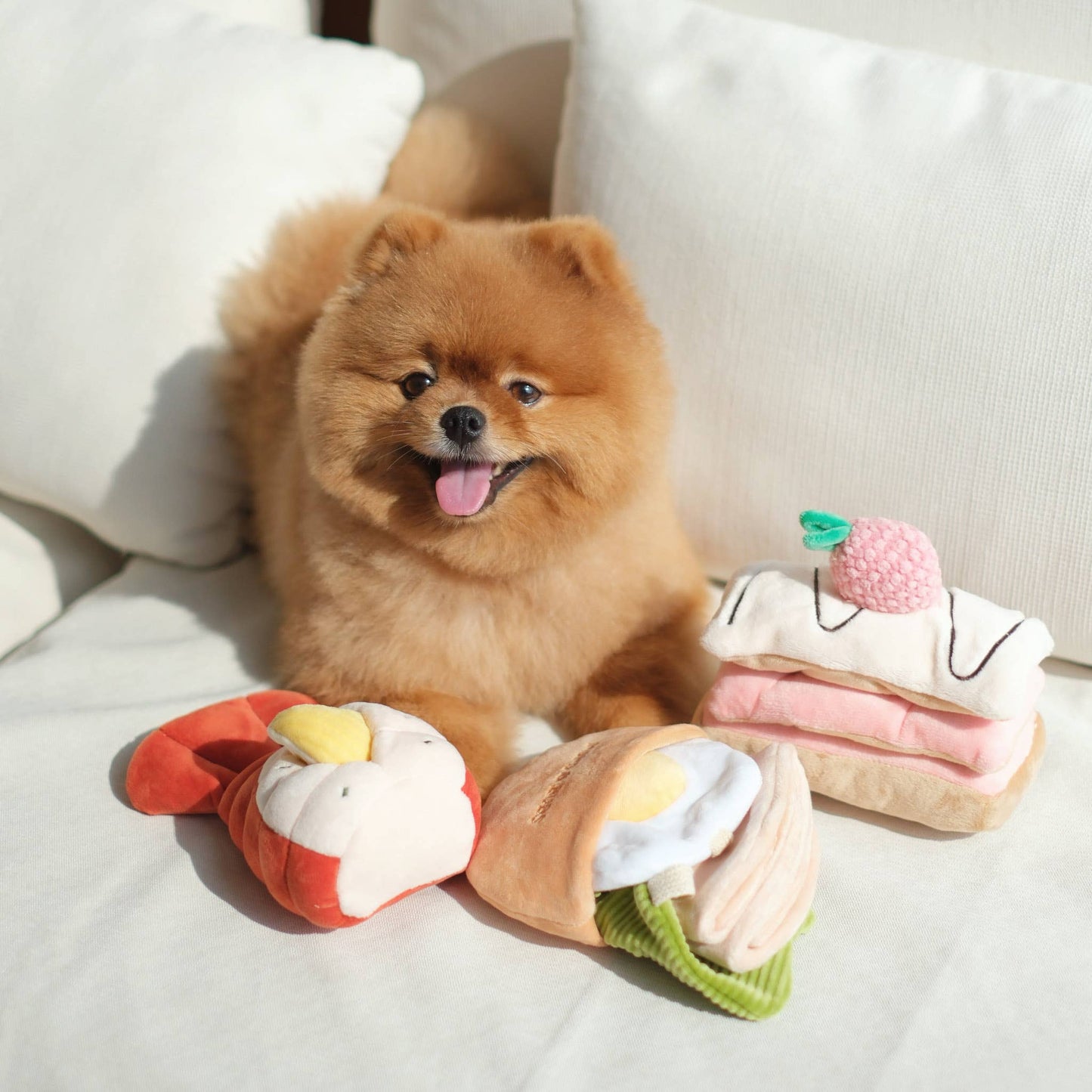 Pups & Bubs - Pita Pocket Nosework Toy Image