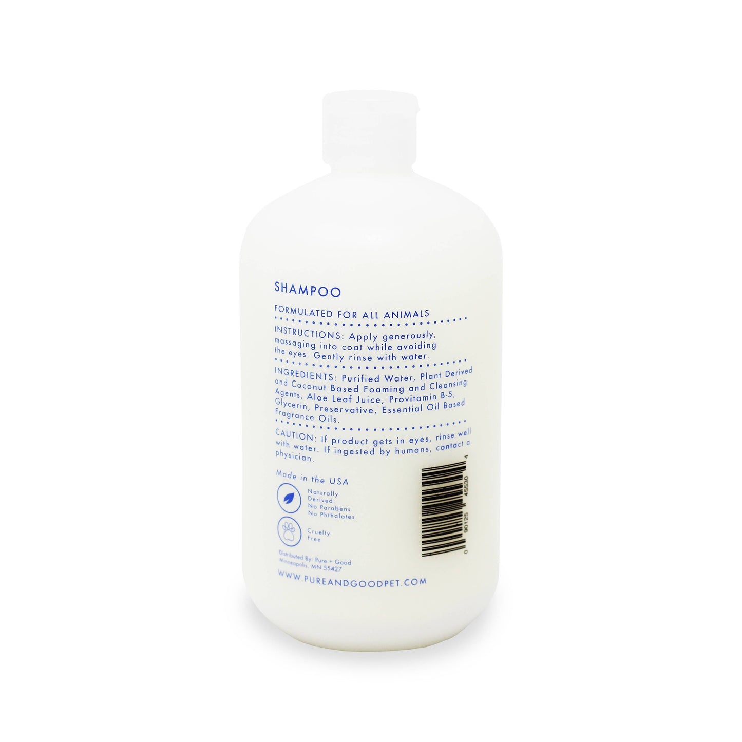 Pure + Good - Dog & Cat Shampoo: Blue Cypress + Neroli Image