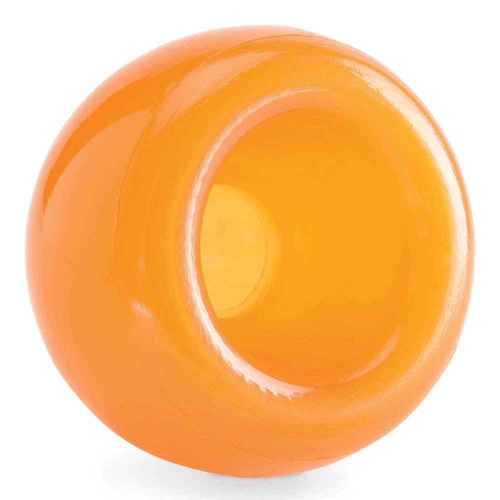 Pet Palette Distribution - Planet Dog Orbee-Tuff Snoop Treat-Dispensing Dog Toy Orange Image