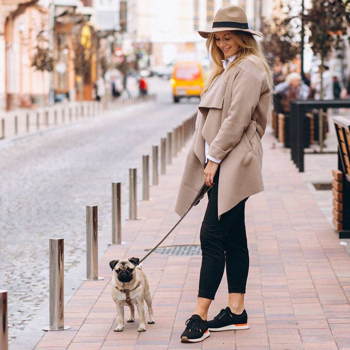 Dogline - Soft Leather Round Lead Image